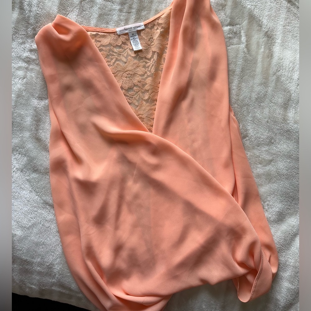 Ambiance tank peach color